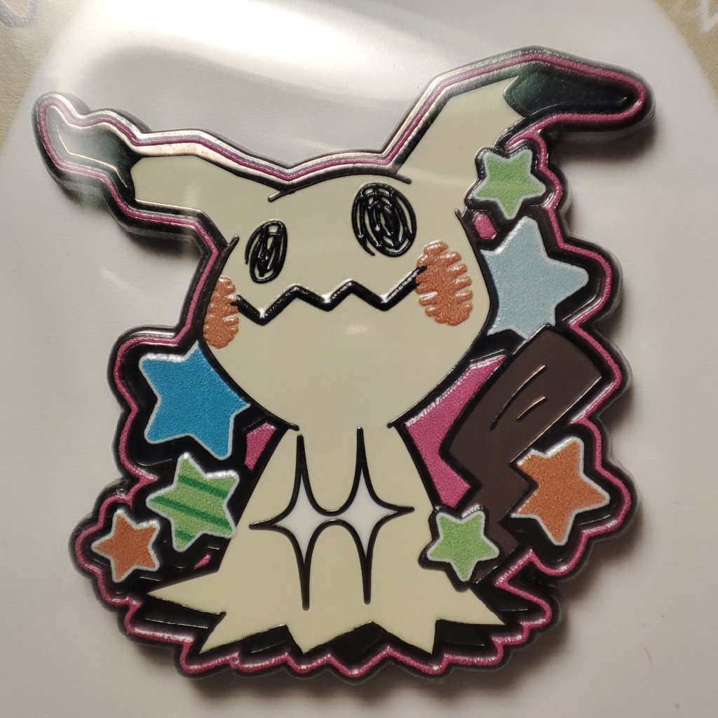 Pokemon Mimikyu Enamel Pin Official Nintendo Collectible Metal Badge 21$